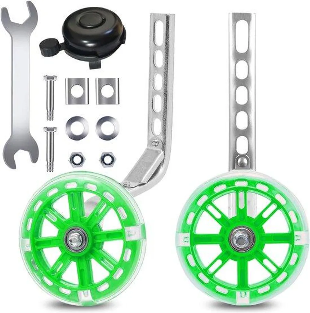 Éclairage de Roue LED pour Vélo Enfant - Décoration Multicolore 12-18"