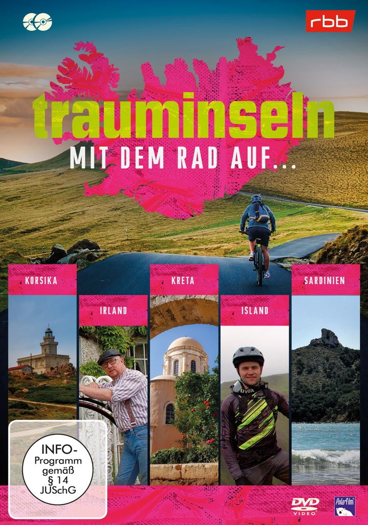 Trauminseln – mit dem Rad auf Korsika, Irland, Kreta, Island, Sardinien