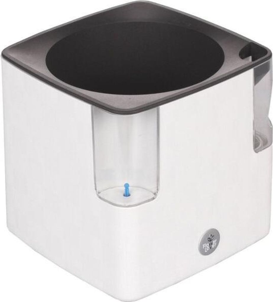 Cobble samozavlažovací kvetináč biela priemer 14 cm Obrázok produktu 