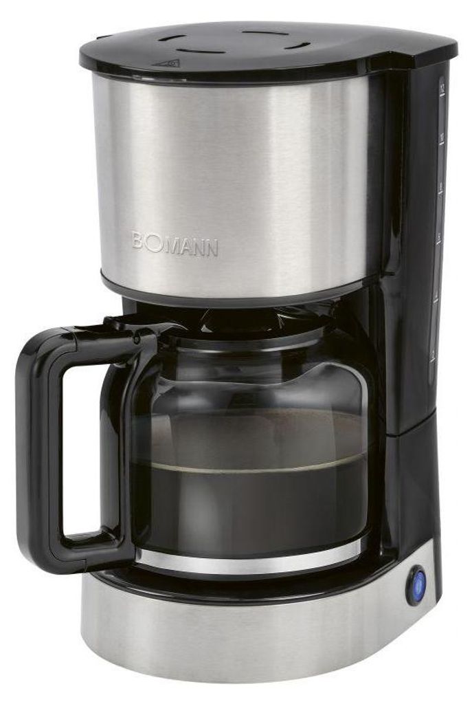 Machine à café 1,5L 800W Inox Boman KA6071CB-Inox Image du produit 