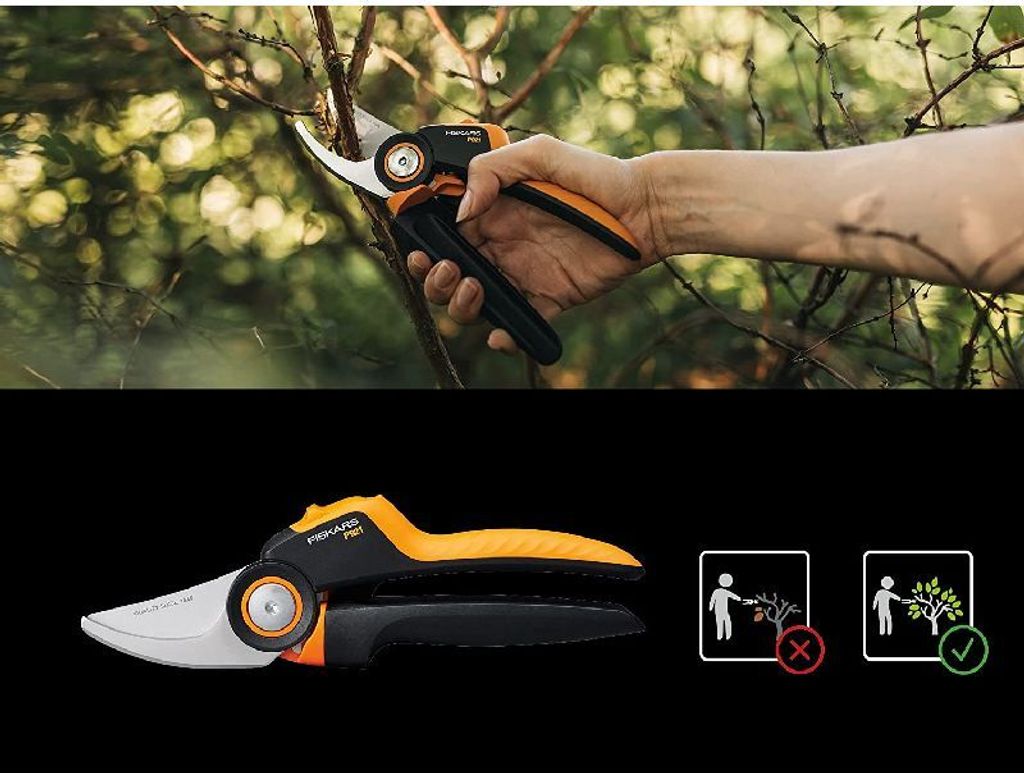 Gartenschere Bypass Gesamt-L.275mm Schneidleist.24mm Produktbild 10