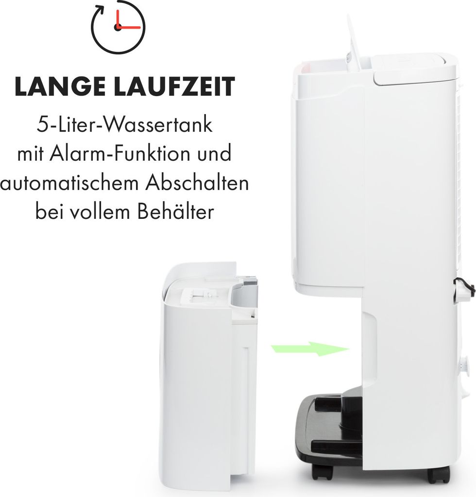 Klarstein Luftentfeuchter & Luftreiniger Elektrisch, 30 L Produktbild 3