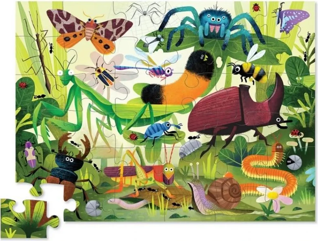 Activité Éducative Puzzle Crocodile Creek - 36 Pièces Insectes Sol - 2