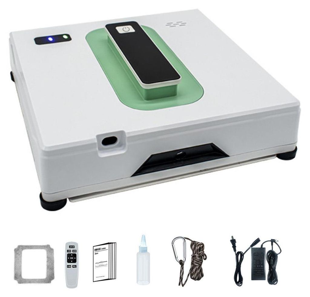 Fensterputzroboter Fensterreiniger Roboter,Fenstersauger,2500Pa,Mit 50 ml Wassertank,72W