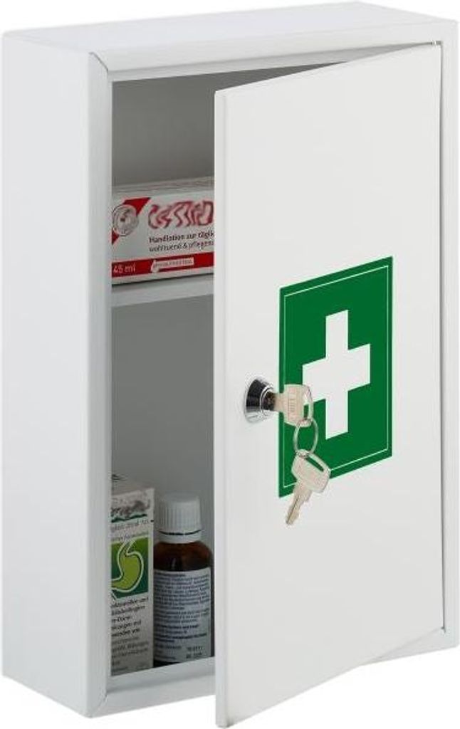 Abschließbarer Medikamentenschrank