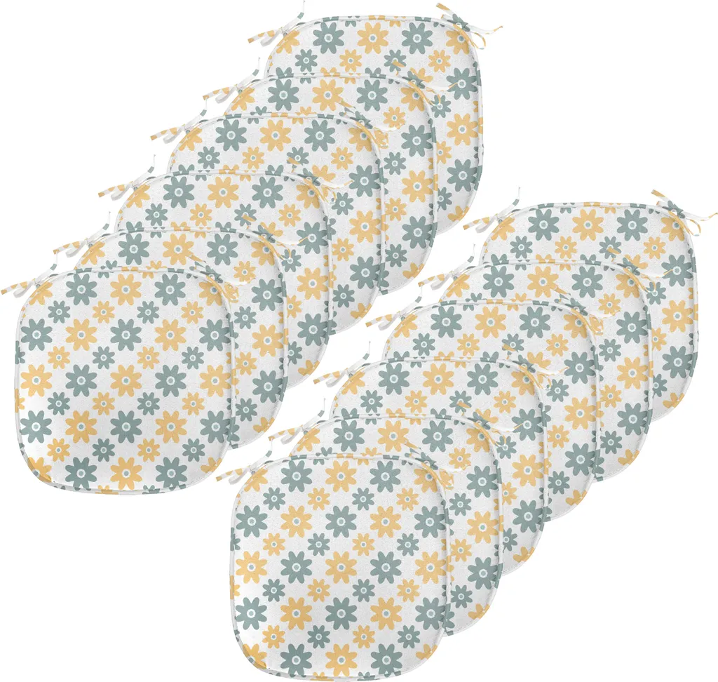 Stock 12 Cuscini Sedie 40x40 Impermeabili per Ristoranti e Dehor