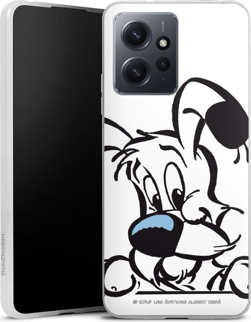 DeinDesign Slim Hülle für Xiaomi Redmi Note 12 4G Silikon Case Ultra Dünn Handyhülle Comic Idefix Offizielles Lizenzprodukt