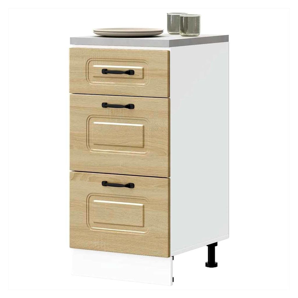 Küchenunterschrank Kalmar aus Sonoma-Eiche