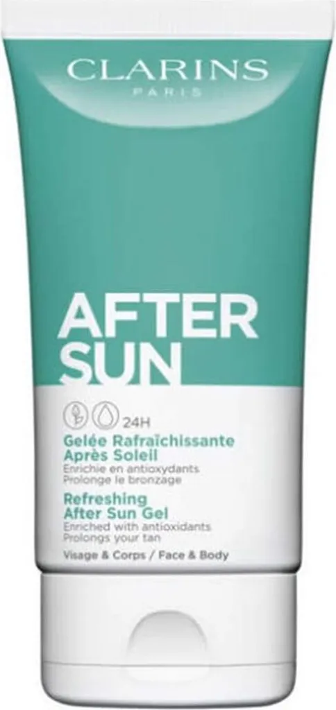 Gel Après Soleil Rafraîchissant Clarins 150ml - Soin Apaisant Visage Corps