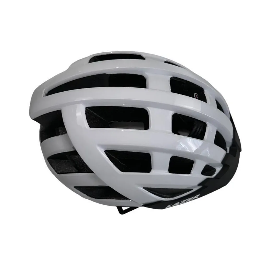 Casque de cyclisme polyvalent Lazer Compact Blanc avec sonnette vélo - 4