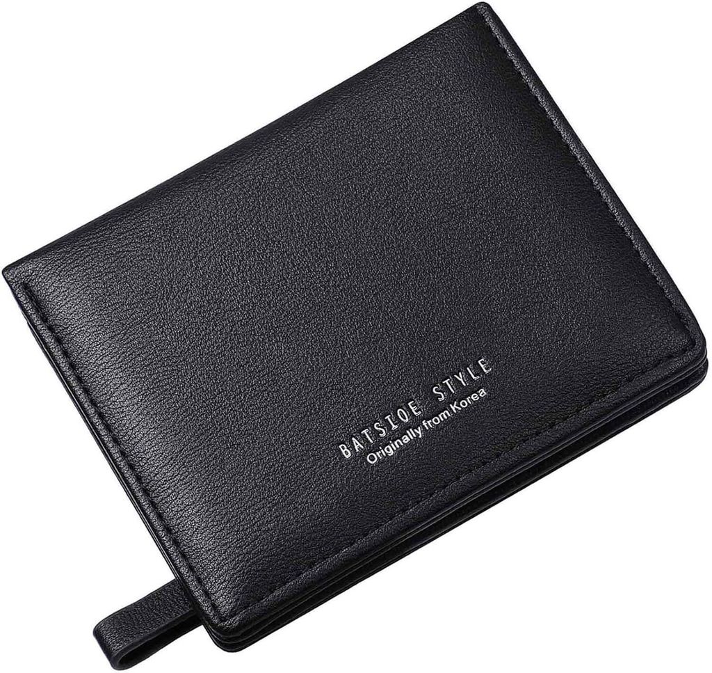 STILVORA Geldbörse Damen, Geldbörse Kurz – Großes Fassungsvermögen, Kartenetui, Portemonnaie, Lederoptik, Handlich, für Damen & Alltag, Schwarz