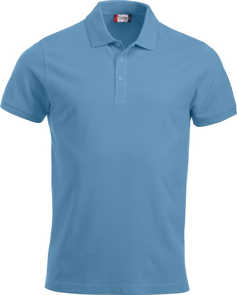 Polohemd Classic Lincoln S/S, moderner Schnitt, 3-Knopf-Leiste, Rippenbündchen