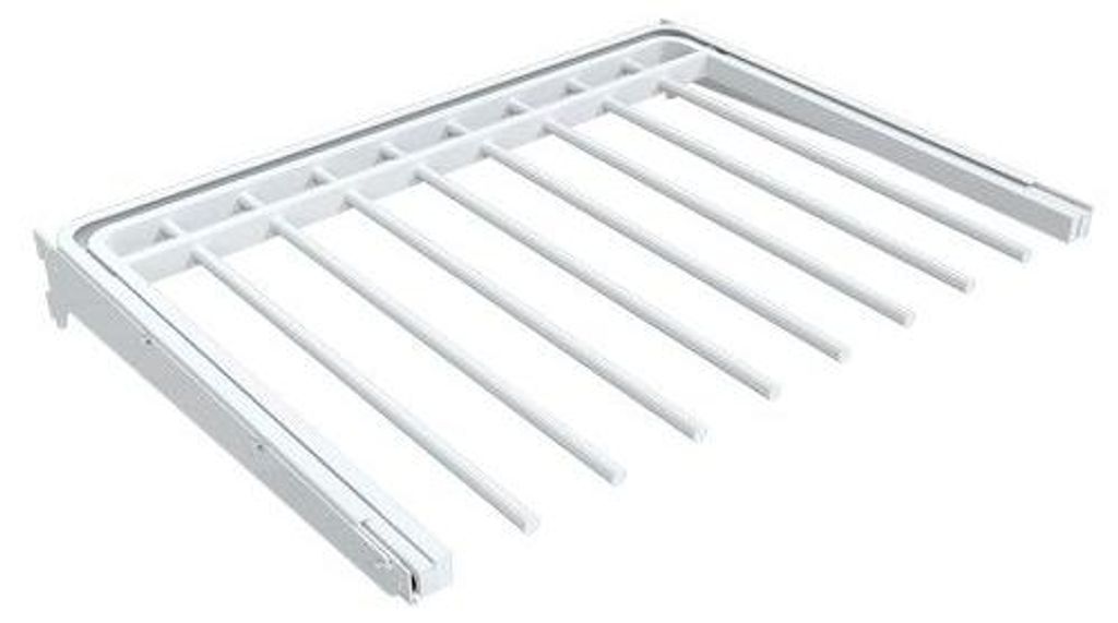 INTEGRI Weiss Hosenhalter ausziehbar 570x435mm Garderobensystem Kleiderschrank
