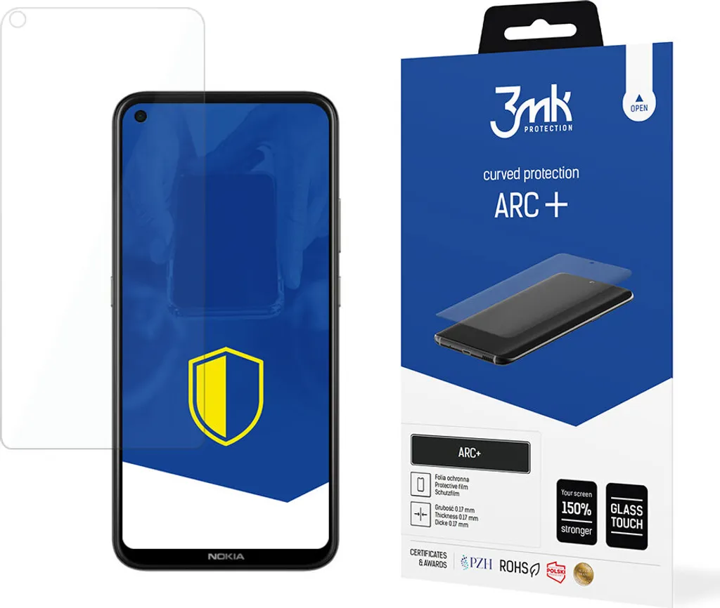 3mk Arc+ Nokia 3.4: La Pellicola Invisibile che si Ripara da Sola