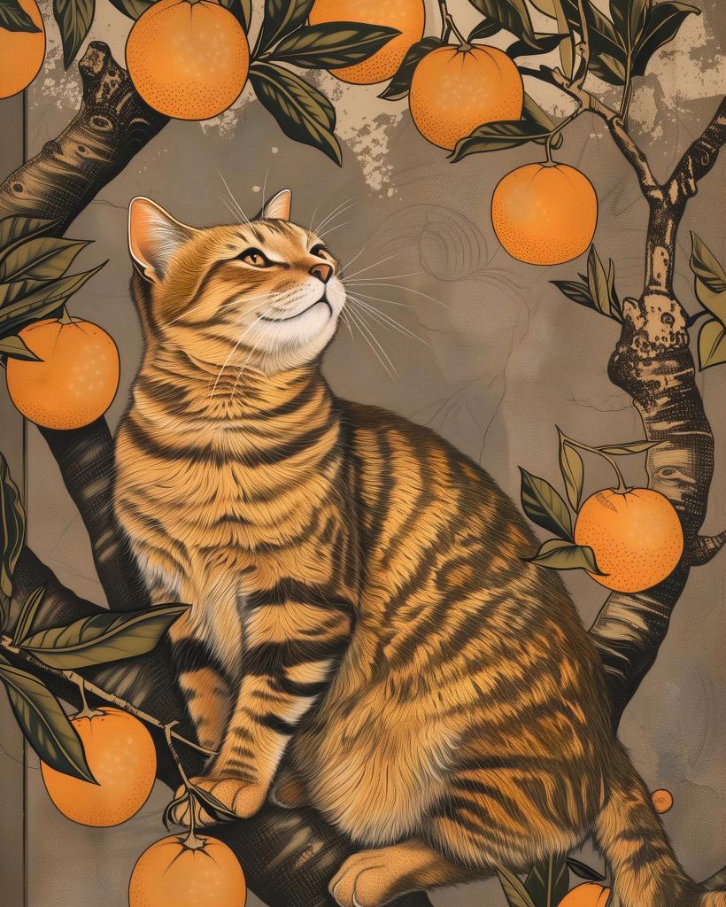 Plakat 40x50cm Wo mit diesen Pfoten