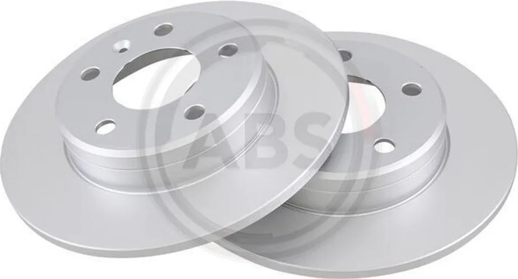 2x Disques de Frein A.B.S. 18707 pour Opel Zafira B A05 - 264mm Arrière