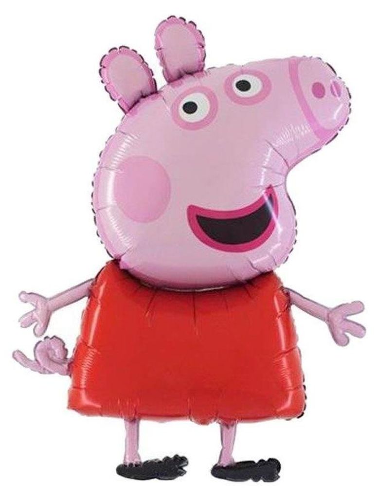 Folienballon - Peppa Wutz, 104cm Produktbild 