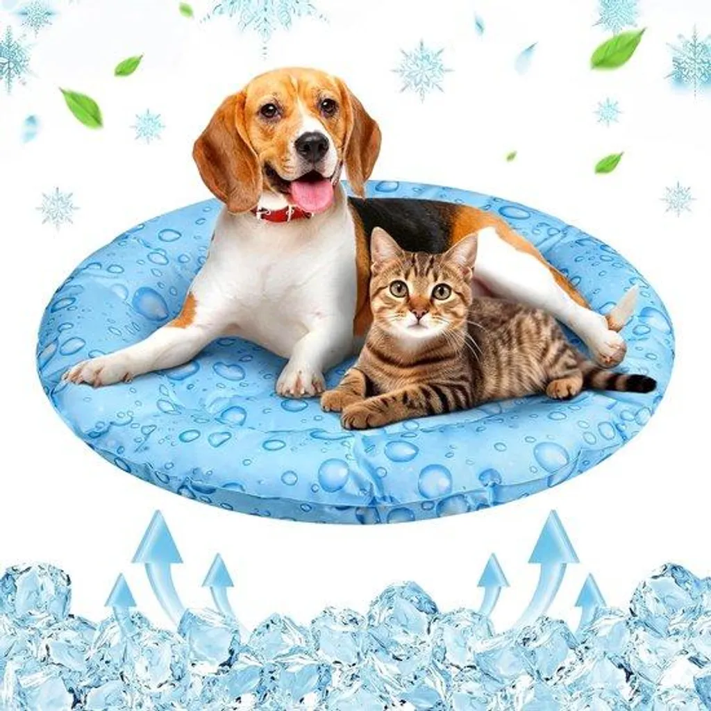 Tapis de fraîcheur auto-refroidissant 61 cm pour animaux domestiques