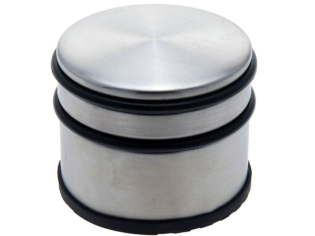 A single door stopper on a white background.