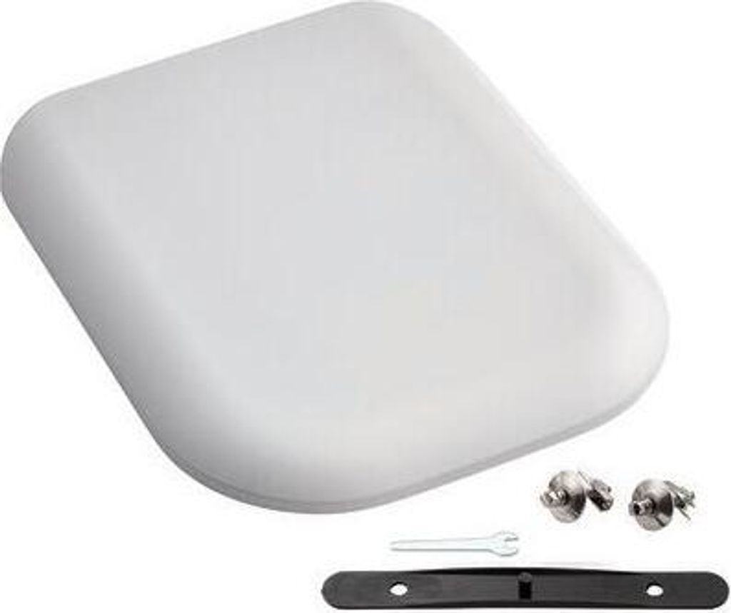 Ideal Standard WC-Sitz TONIC II mit Deckel, Scharniere Produktbild 4