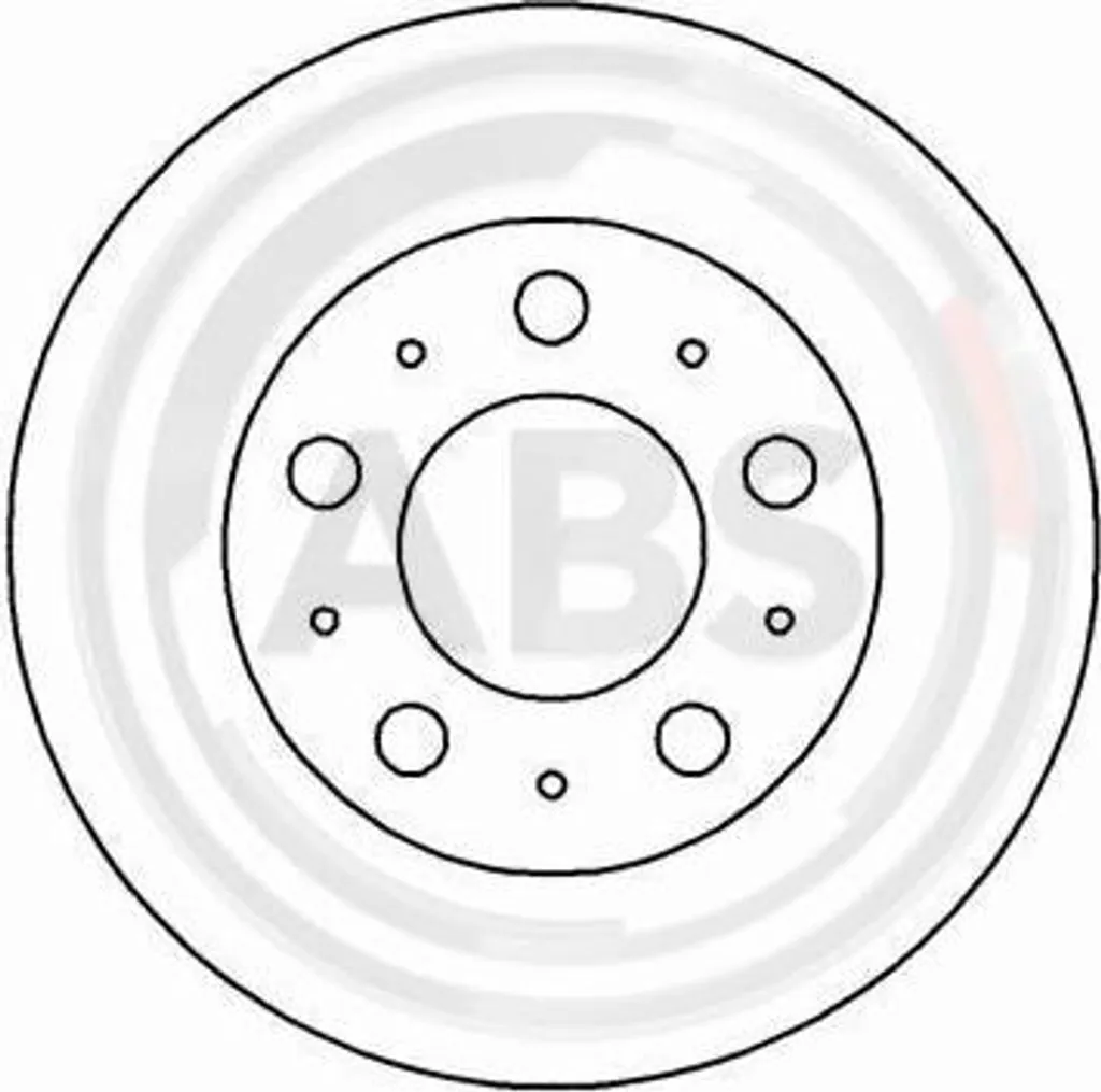 Disque de frein A.B.S. 15933 compatible avec OE 1359906 pour Berline 740
