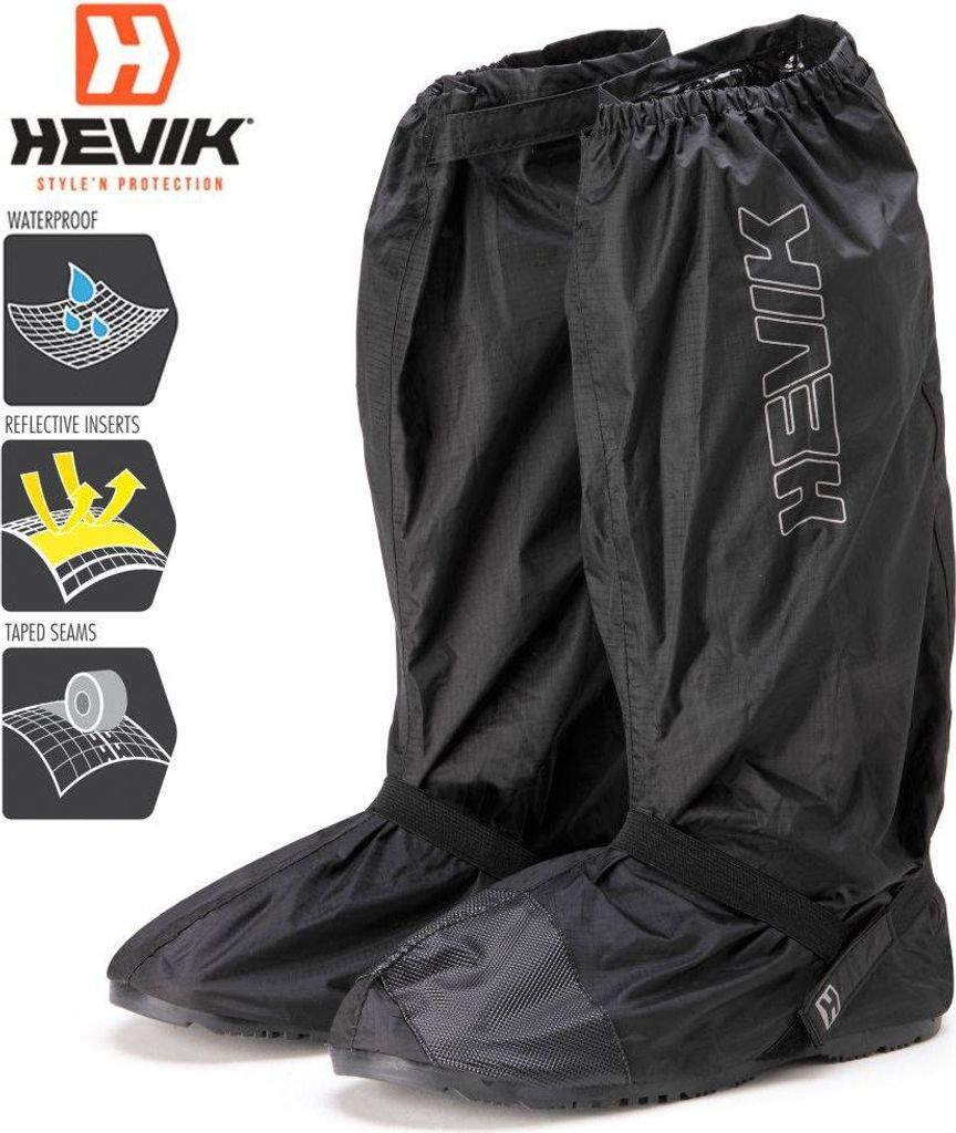 HEVIK HAC214R Regenüberstiefel schwarz 46-47 Produktbild 