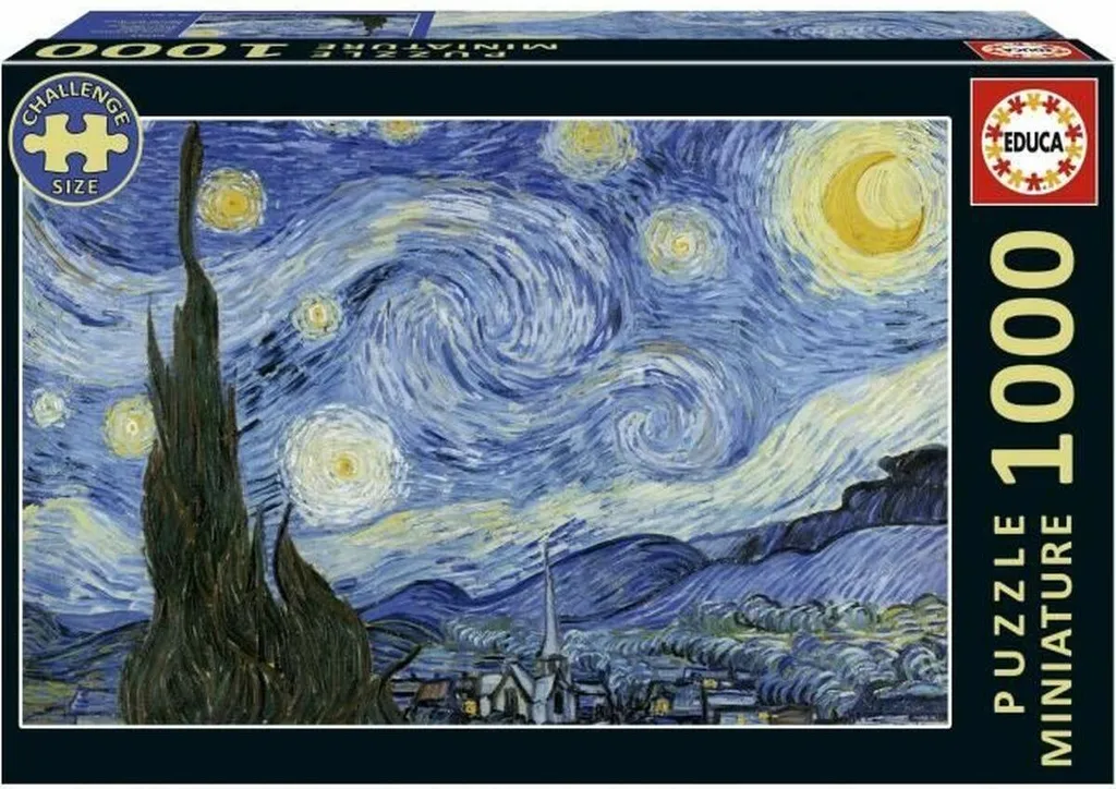Puzzle Educa Noche Estrellada 1000 pièces Miniatura haute précision