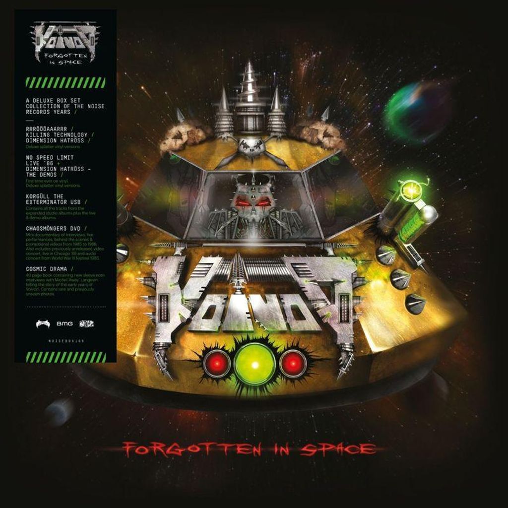 Voivod: Voivod - Forgotten in Space (The Noise Records Years) (Limited Deluxe Edition) (Colored Vinyl) - Universal Music - (LP / F)