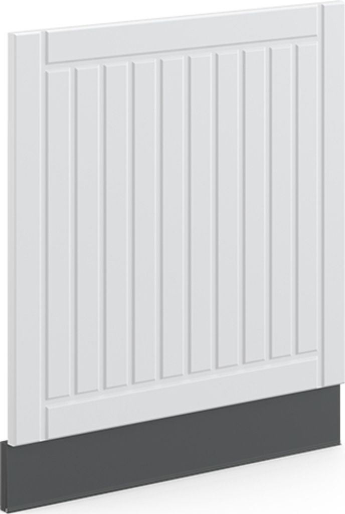 Frontblende Vicco Fame-Line Weiß Landhaus 60 cm ohne Arbeitsplatte, Model 37312