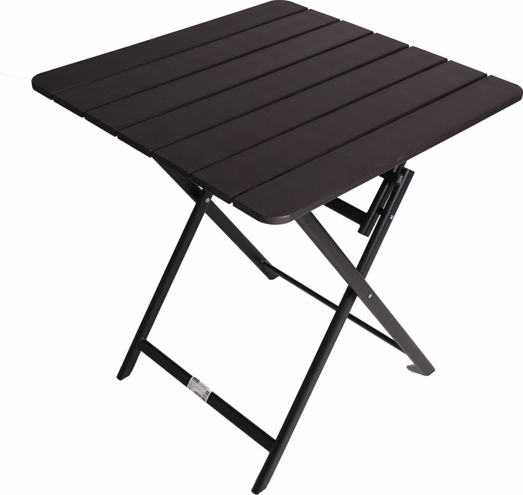 Aluminium Klapptisch Balkontisch 70x70x74 cm Gartentisch klappbar, platzsparend Beistelltisch Campingtisch Grau Neu