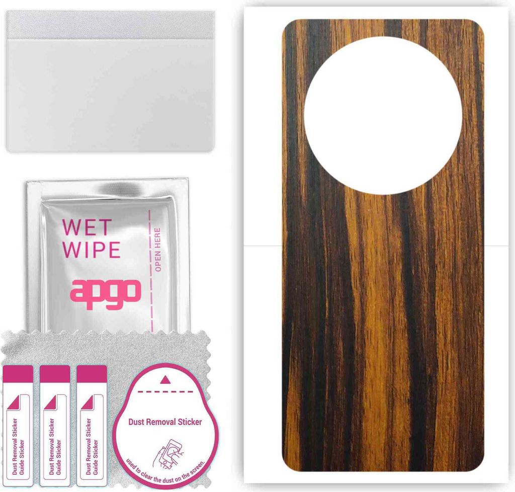 apgo Rückseite Schutzfolie, Skin, kompatibel mit Realme 12 Pro+ Plus, Hinten Displayschutzfolie aus Vinylfolie, kratzfest, einfache Montage - Tige...