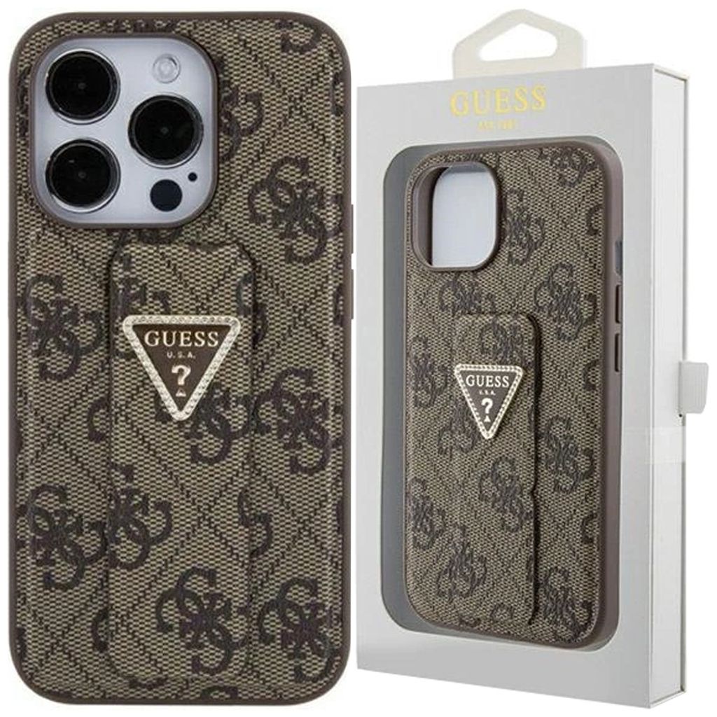 Guess GUHCP15SPGS4TDW iPhone 15 / 14 / 13 6.1 braun/braun Produktbild 