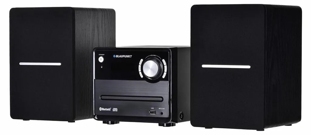 Micro-chaîne Bluetooth Blaupunkt MS13BT 30W avec Radio FM et Lecteur USB