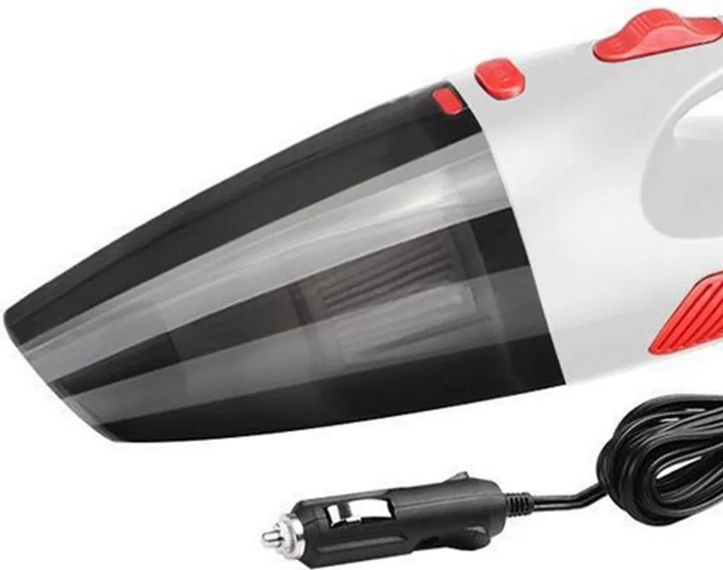 Aspirateur à main 120W sans fil avec lampe LED pour voiture et maison