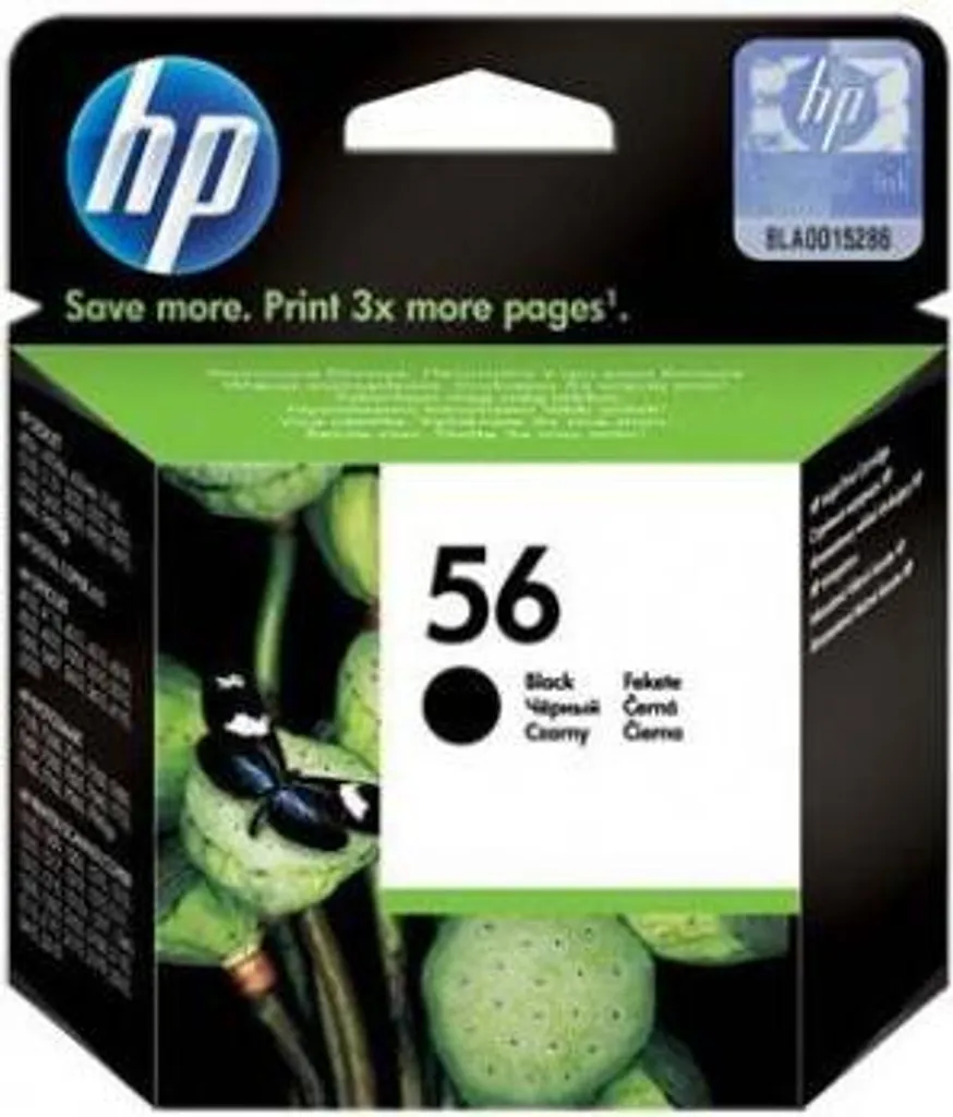 Cartuccia d'inchiostro originale HP n. 56 BK nero, nero