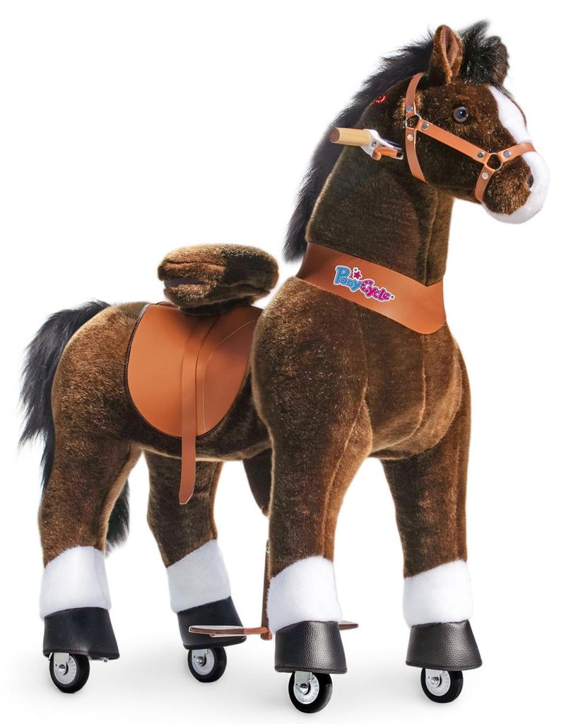 PonyCycle Klassisch Modell U Schokoladenpferd Reitspielzeug Produktbild 