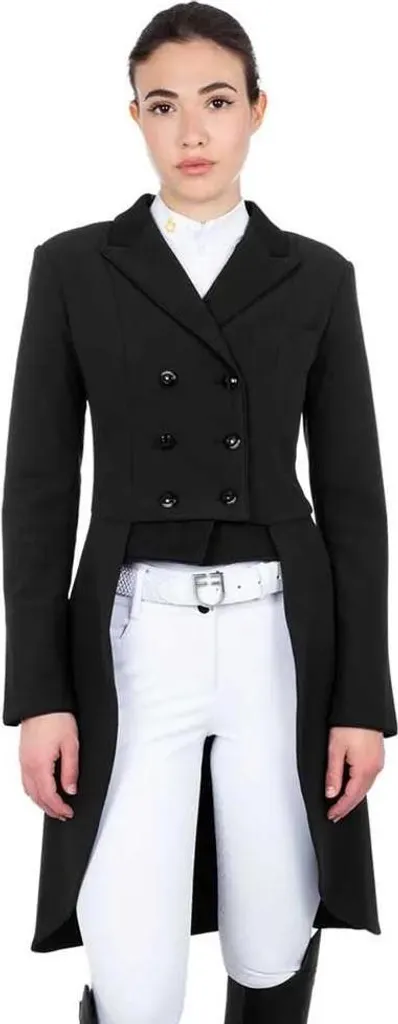 Jupe de Concours Équitation Equestro Femme Noir S pour le Dressage