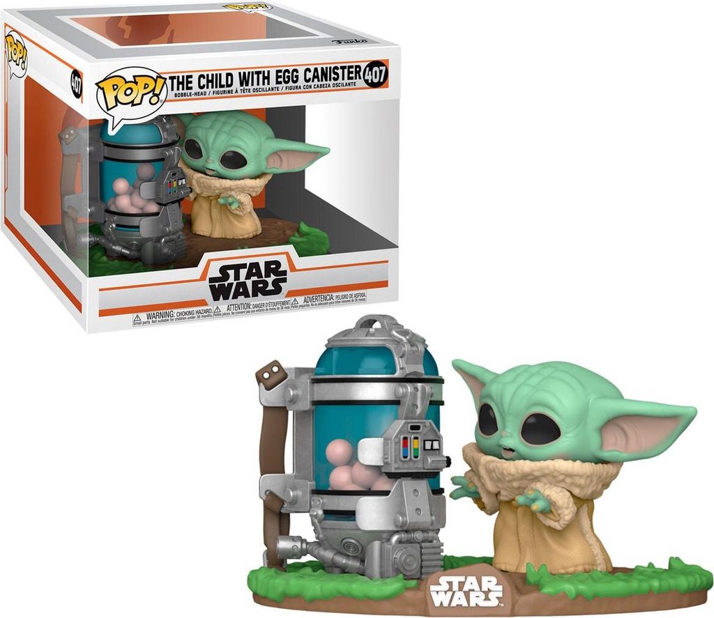 Funko Pop! The Mandalorian - Dziecko z Pojemnikiem Figurka Zdjęcie produktu 