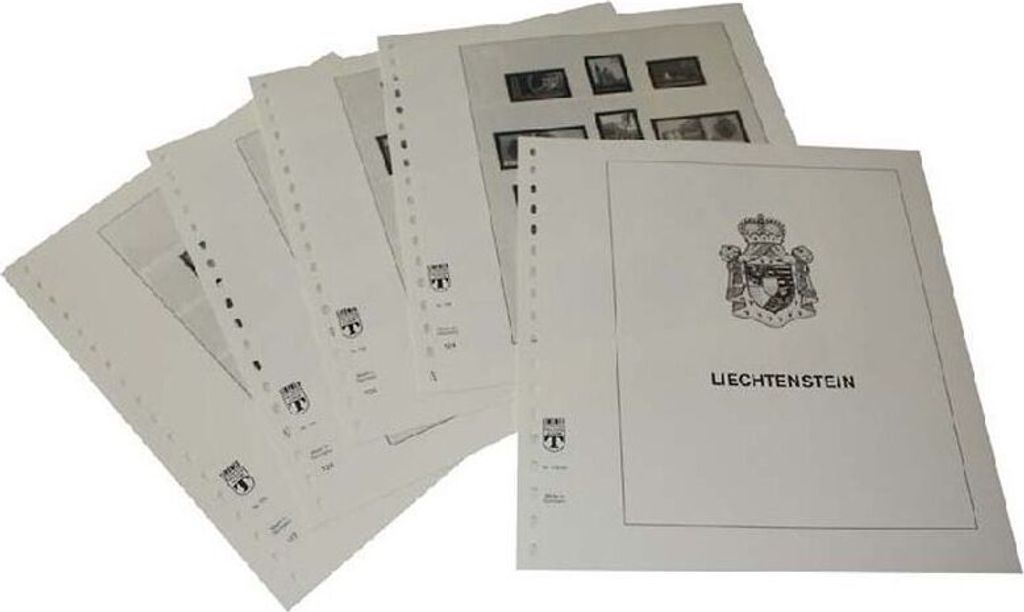 Lindner-T Nachtrag Vordruckblätter Liechtenstein Jahrgang 2020