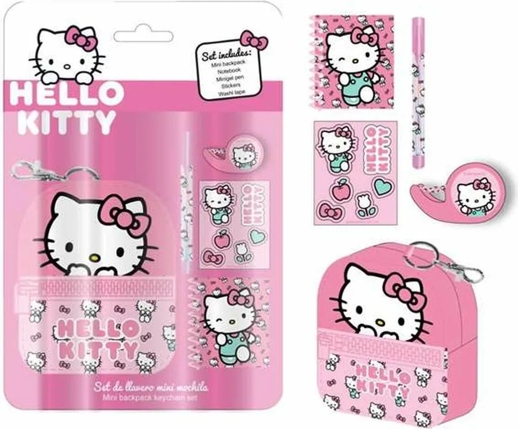 Set di cancelleria da 5 pezzi Hello Kitty