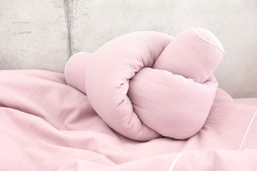 KraftKids Bettrolle Doppelkrepp Rosa 140 cm