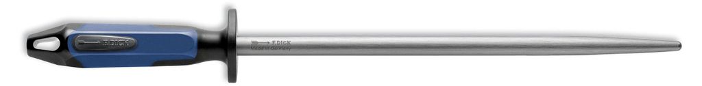 F. DICK Fusil de boucher 30 cm manche bleu/noir Fusil à Image du produit 
