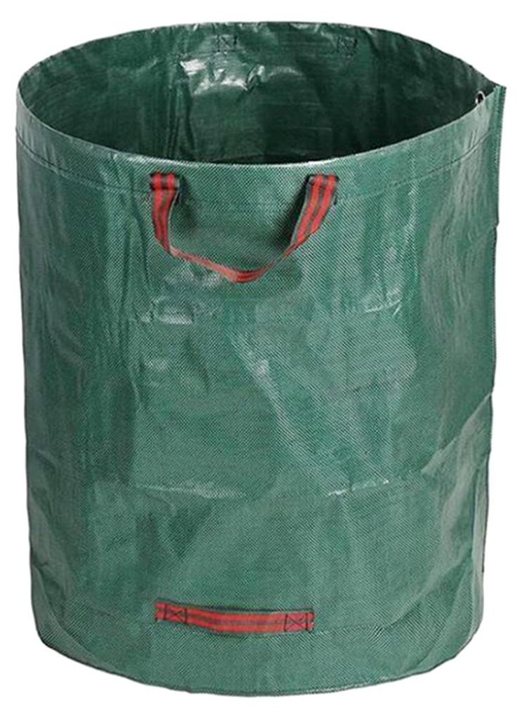Gartenabfallsack, wasserdichter Laubsack, großes Fassungsvermögen, wiederverwendbarer Laubsammelsack für Gartenabfälle und Gartenabfälle XL
