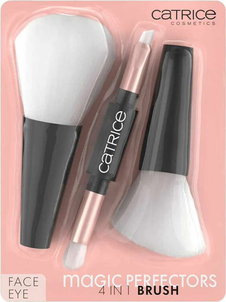 Catrice 4-in-1 make-up brush - Strumento di bellezza multifunzionale per un'applicazione perfetta