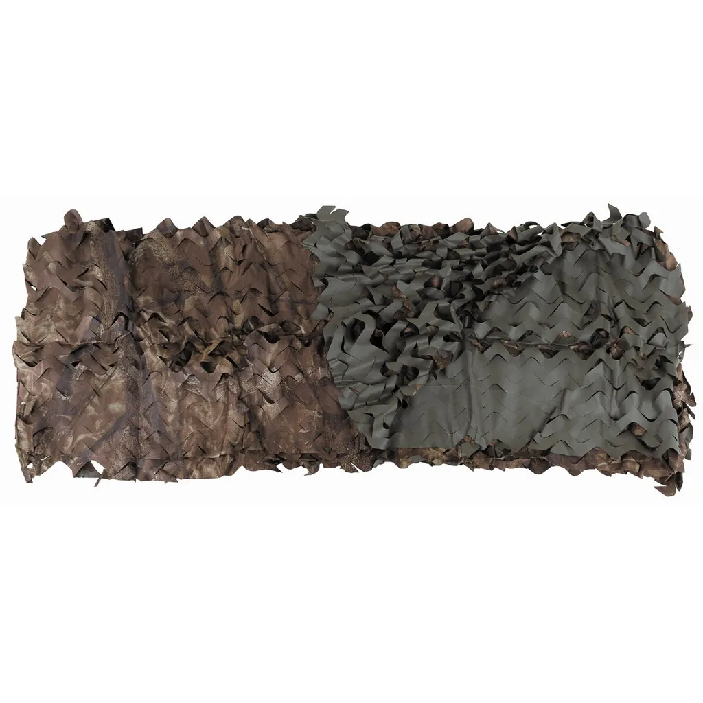 Dissimulation pour chasse et photographie : filet camouflage 2x3m brun