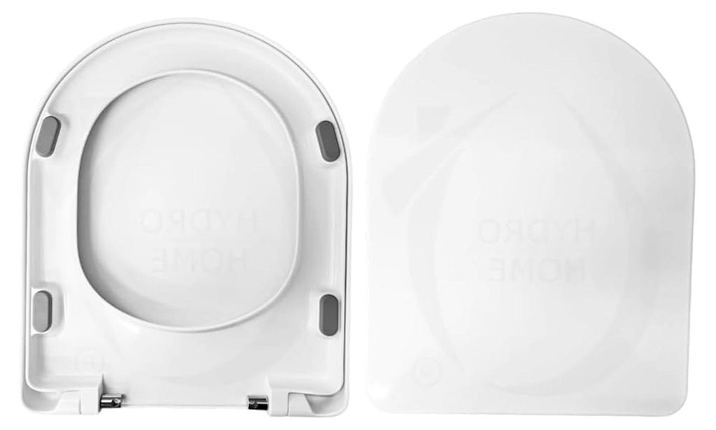 WC-Sitz Giò Hidra Come Original, aus Duroplast, Farbe weiß, hergestellt in Italien, mit sanft schließendem Mechanismus