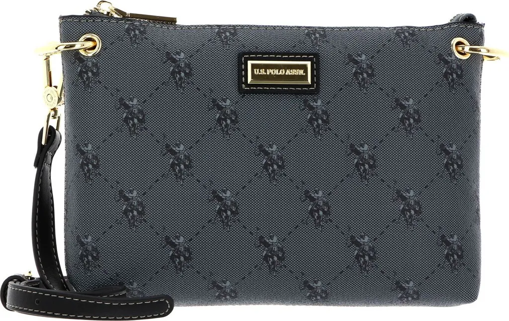 Sacoche de Ville Hampton pour Vos Essentiels - Sac Crossbody Noir et Bleu