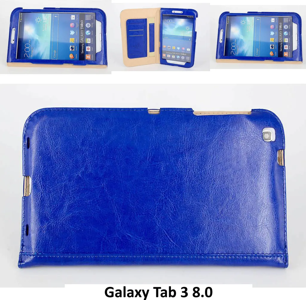 OFFERTA: Samsung Blue Book Cover Galaxy Tab 3 8.0 - Spedizione Veloce