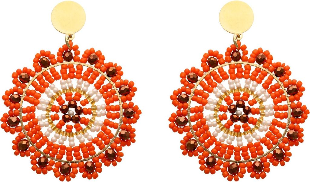 BRAELYN damen ohrringe - orange, ONESIZE Produktbild 