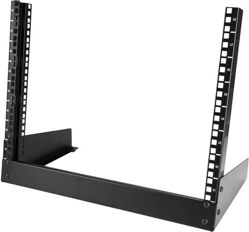 StarTech.com RK8OD, Volně stojící rack, 8U, 50 kg, 2,2 kg, Obrázek produktu 